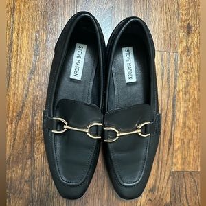 Steve Madden Women's Carrine Loafer Women’s 8 Black